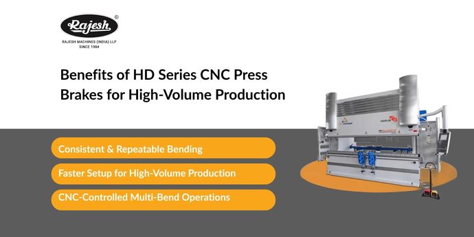 Benefits of HD Series CNC Press Brakes for High-Volume Production