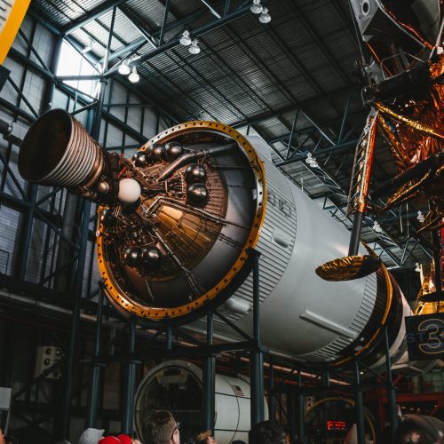 A process of building a space rocket engine A process of building a space rocket engine at NASA